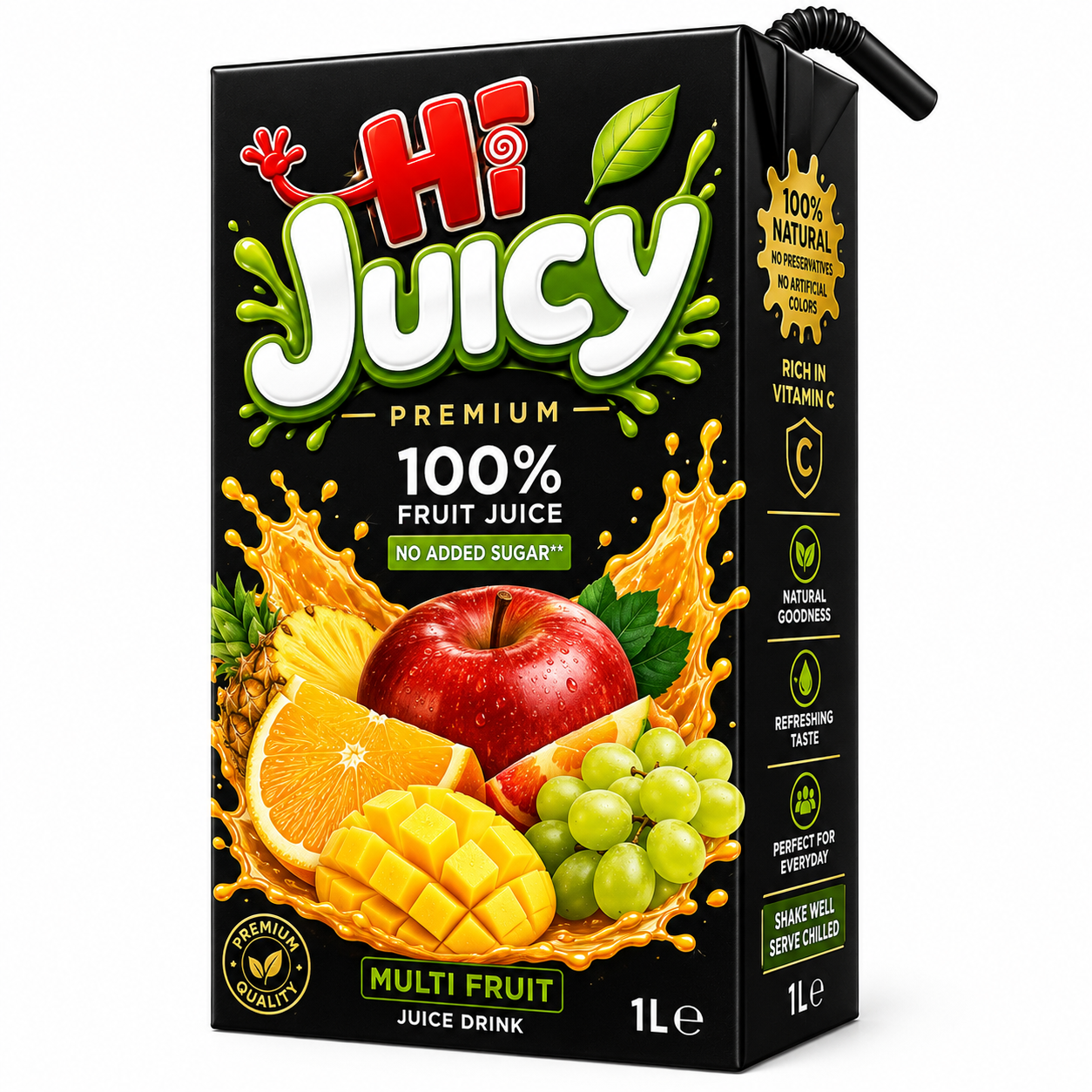 Hi Juicy premium fruit drink